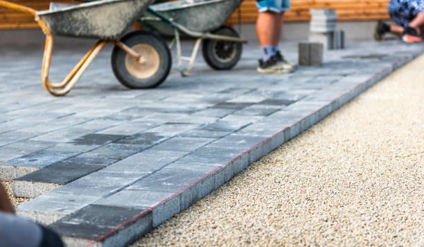 Permeable Paver Driveway in Granite Falls, NC